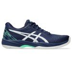 ASICS Men's Gel-Game 9 Tennis Shoes, 10, Blue Expanse/White/Green