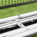 Vermont Rain Shuttle Tennis Court Squeegee | Lightweight Aluminum - 5ft EVA Foam Blade | Heavy Duty Water Remover