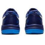ASICS Kid's Gel-Game 8 Grade School Tennis Shoes, 3.5, Dive Blue/White