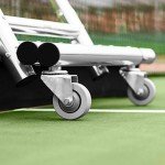 Vermont Rain Shuttle Tennis Court Squeegee | Lightweight Aluminum - 5ft EVA Foam Blade | Heavy Duty Water Remover