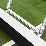 Vermont Rain Shuttle Tennis Court Squeegee | Lightweight Aluminum - 5ft EVA Foam Blade | Heavy Duty Water Remover