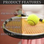 Swingers 20 Pack Tennis Balls,Training Exercise Balls for Pet Dog, High Elasticity Practice Tennis Balls for Beginner, with Mesh Carry Bag Easy to Transport (Yellow)