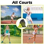 SUNEZLGO Premium 12-Piece Tennis Balls Set, 2.5 Inch Diameter, Durable Thickened Safe Natural Rubber, Multi-Purpose, Ideal Sports Gift