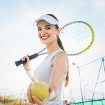 Tennis Racket Pre-Strung Lightweight 27 Inch Racquet Recreational Adult Rackets for Men Women Students Training Tennis Starter Kit with Balls,Carry Bag and Overgrips (Green/White - 2 Rackets)