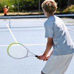 Tennis Racket Pre-Strung Lightweight 27 Inch Racquet Recreational Adult Rackets for Men Women Students Training Tennis Starter Kit with Balls,Carry Bag and Overgrips (Green/White - 2 Rackets)