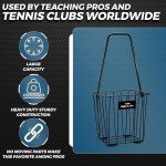 Tourna Ballport 85 Ball Pick up Tennis Hopper, Black