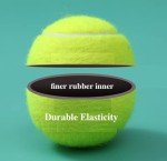 VIV 50 Pack Tennis Balls Bulk, Advanced Practice Pressure Ball Bouncing 53in High Durable; Official Size 2.5 in Pet Dog Balls, Tougher Tennis Ball for Dogs; Bulk Tennis Ball Training Machine, Walkers