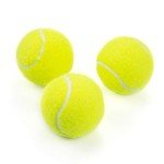 Tebery 20 Pack Green Advanced Training Tennis Balls Practice Ball with Mesh Carry Bag