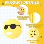 Jexine 30 Pcs Tennis Vibration Dampener Silicone Tennis Racket Dampener Cute Tennis Supplies for Gift (Assorted)