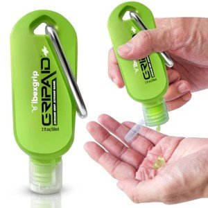 ibexgrip GRIPAID - Hand Gel Grip Enhancer, Prevent Sweaty Hands for a Strong Grip, Golf, Tennis, Gaming, & Pickleball Grip, 2 Ounces