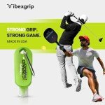 ibexgrip GRIPAID - Hand Gel Grip Enhancer, Prevent Sweaty Hands for a Strong Grip, Golf, Tennis, Gaming, & Pickleball Grip, 2 Ounces