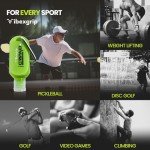 ibexgrip GRIPAID - Hand Gel Grip Enhancer, Prevent Sweaty Hands for a Strong Grip, Golf, Tennis, Gaming, & Pickleball Grip, 2 Ounces