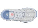 K-Swiss Women's Court Express Tennis Shoe, White/Open Air/Strawberry Ice, 7.5 M