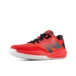 New Balance Men's FuelCell 796 V4 Hard Court Tennis Shoe, Team Red/Phantom/Silver, 7.5
