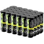 DUNLOP Grand Prix Regular Duty All-Court Tennis Balls - 3 Ball Can (24 Cans = 1 Case)