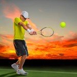 Pro Tennis Racket for Adults, 2 Player 27 inch Speed Tennis Racquet Acceptable for Beginner and Professional with 3 Tennis Balls, 2 Vibration Dampes, 2 Overgrips, Tennis Bag