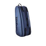 WILSON Ultra V4 Tour Tennis Racket Bag - Blue, Holds up to 6 Rackets