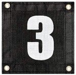 Tourna Windscreen Court Numbers - #3 Windscreen Court Numbers