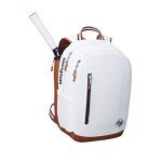 Wilson Unisex-Adult Roland Garros Tour Backpack, White, 2 Rackets