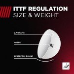 STIGA Ping Pong Balls – 6pk White 1-Star Table Tennis Balls, Official Size 40mm ABS Balls, Ultimate Durability for Indoor/Outdoor Ping Pong Tables