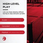 GAMMA Sports Tennis Ball Hopper Hi-Rise 75, Durable, Convenient, Heavy Duty Construction for Easy Pickup, Carrying and Storage, Holds 75 Tennis Balls Silver