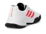 adidas Men's Gamecourt 2.0 Tennis Sneaker, White/Lucid Red/Black, 7