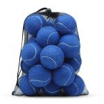 SHYUJAJIE Tennis Balls, 20 Pack Training Tennis Balls,High Elasticity Practice Tennis for Beginner, Exercise Playing Balls for Pet Dog (Dark Blue)