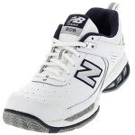 New Balance Men's 806 V1 Tennis Shoe, White, 10 W US