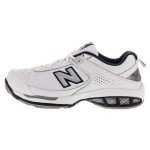 New Balance Men's 806 V1 Tennis Shoe, White, 10 W US