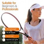 SetSavvy Tennis Score Keeper for Racket and Paddle, Tennis Score Counter, Small, Easy-to-Mount Point Tracker for Recording Points, Games, and Sets, Featherweight Score Keeping Device, 2g (Black)