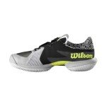 Wilson Kaos Swift 1.5 Men's Tennis Shoe - Black/White/Safety Yellow, Size 8.5 US