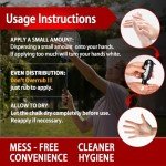 OUTTDOZ Clear Liquid Chalk, Dry Hands Non Sticky Grip Enhancer, Transparent Anti-Slip Solution for Gymnastics Cheerleading Tennis Disc Golf Pickleball and Outside Workout.(1 Pack)