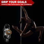 OUTTDOZ Clear Liquid Chalk, Dry Hands Non Sticky Grip Enhancer, Transparent Anti-Slip Solution for Gymnastics Cheerleading Tennis Disc Golf Pickleball and Outside Workout.(1 Pack)