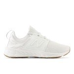 New Balance Women's Fresh Foam X Cruz V3 Running Shoe, White/White/Gum, 8.5 Wide