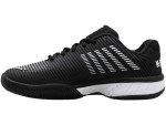K-Swiss Men's Hypercourt Express 2 Tennis Shoe, Black/White/Highrise, 13 M