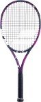 Babolat Boost Aero Pink Tennis Racquet (4 1/4" Grip) Strung with White Babolat Syn Gut at Mid-Range Tension