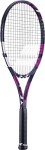 Babolat Boost Aero Pink Tennis Racquet (4 1/4" Grip) Strung with White Babolat Syn Gut at Mid-Range Tension