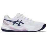 ASICS Women's Gel-Dedicate 8 Tennis Shoes, 9, White/Indigo Fog