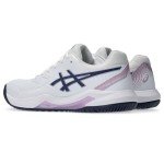 ASICS Women's Gel-Dedicate 8 Tennis Shoes, 9, White/Indigo Fog