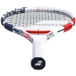 Babolat Pure Strike 103 Tennis Racquet Racquet - Strung with 16g White Syn Gut at Mid-Range Tension (4 3/8" Grip)