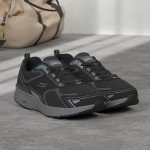 Skechers mens Go Run Consistent - Performance Running & Walking Shoe Sneaker, Black/Grey, 14 X-Wide US