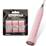 Tennis Racket Grip Tape 3 Pack, Soft Racquet Overgrips for Tennis,Pickleball and Badminton with Vibration Dampening- Thickness 0.024in Anti-slip and Absorbent Tennis Grip Tape Set (Cat Pink 3P)