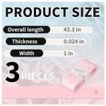 Tennis Racket Grip Tape 3 Pack, Soft Racquet Overgrips for Tennis,Pickleball and Badminton with Vibration Dampening- Thickness 0.024in Anti-slip and Absorbent Tennis Grip Tape Set (Cat Pink 3P)