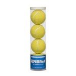 MBFISH Tennis Balls - 4 Pack for Beginner Training With Good Bounce, Friendly for Dogs (Yellow)