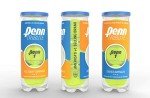 Penn Tribute - All Courts Felt Pressurized Tennis Ball, 1 Can, 3 Balls