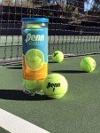 Penn Tribute - All Courts Felt Pressurized Tennis Ball, 1 Can, 3 Balls