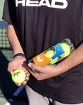 Penn Tribute - All Courts Felt Pressurized Tennis Ball, 1 Can, 3 Balls
