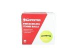 GAMMA Pressureless Tennis Balls for Tennis Practice and Lessons, Longer-Term Durability and More Bounce Than Standard Tennis Balls, Yellow, Box of 48