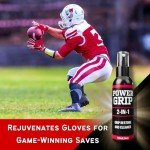PowerGrip 2 in 1 Sports Shoe Grip Spray, Provides Traction and Rejuvenates Soles. Multipurpose Grip Spray for Improving Basketball Shoe Grip. Anti Slip & Performance Enhancer