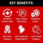 PowerGrip 2 in 1 Sports Shoe Grip Spray, Provides Traction and Rejuvenates Soles. Multipurpose Grip Spray for Improving Basketball Shoe Grip. Anti Slip & Performance Enhancer